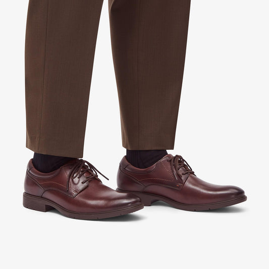Eldredge Plain Dark Brown Leather - US 1371