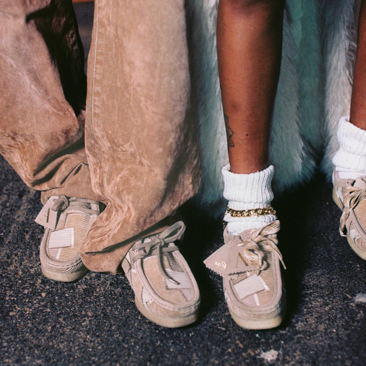Aleali May X Wallabee Beige Combination - US 7292