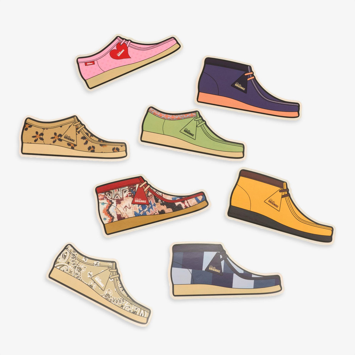 Originals Wallabee™ Sticker Pack Multicolour - US 6872