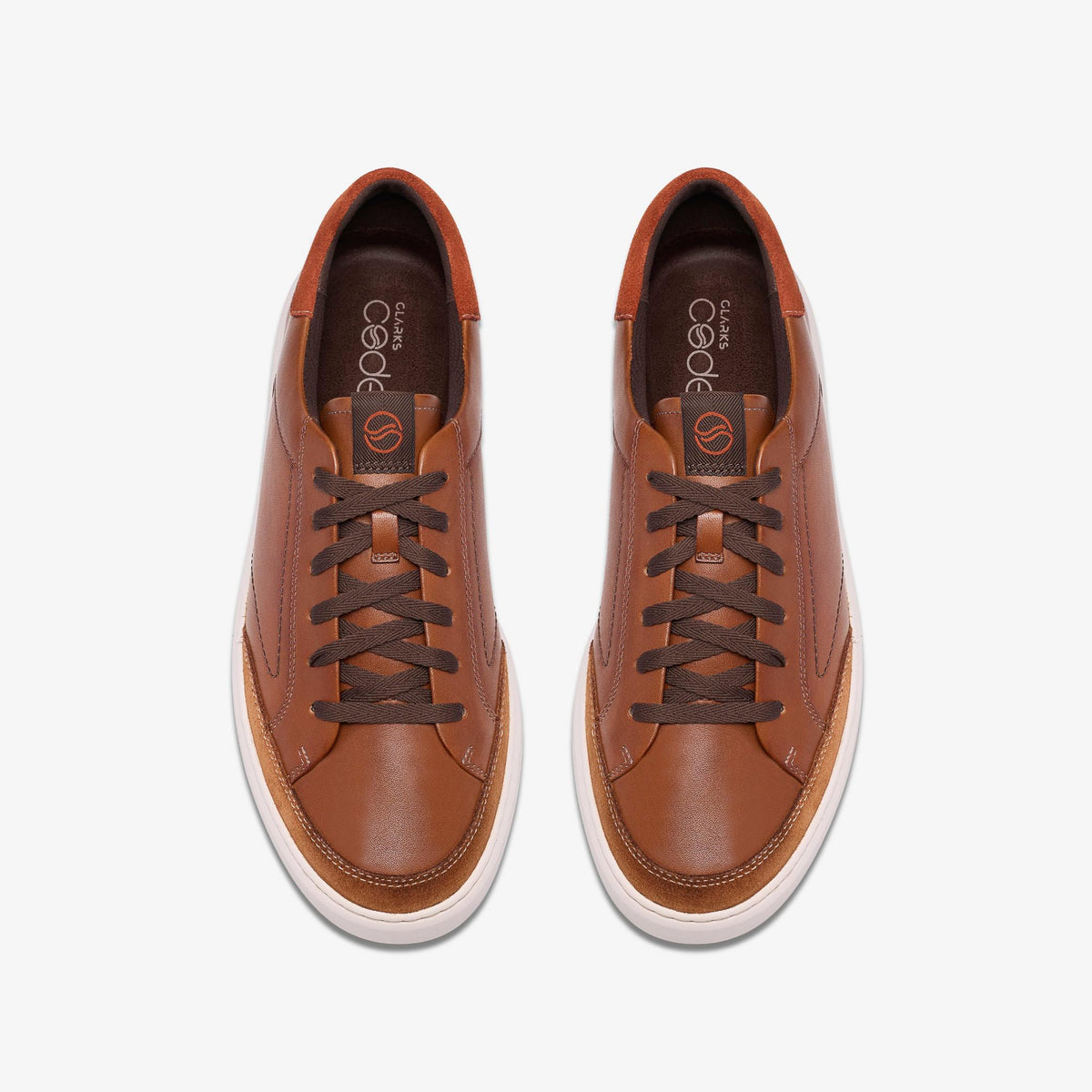 Code Tie Dark Tan Leather - US 2988