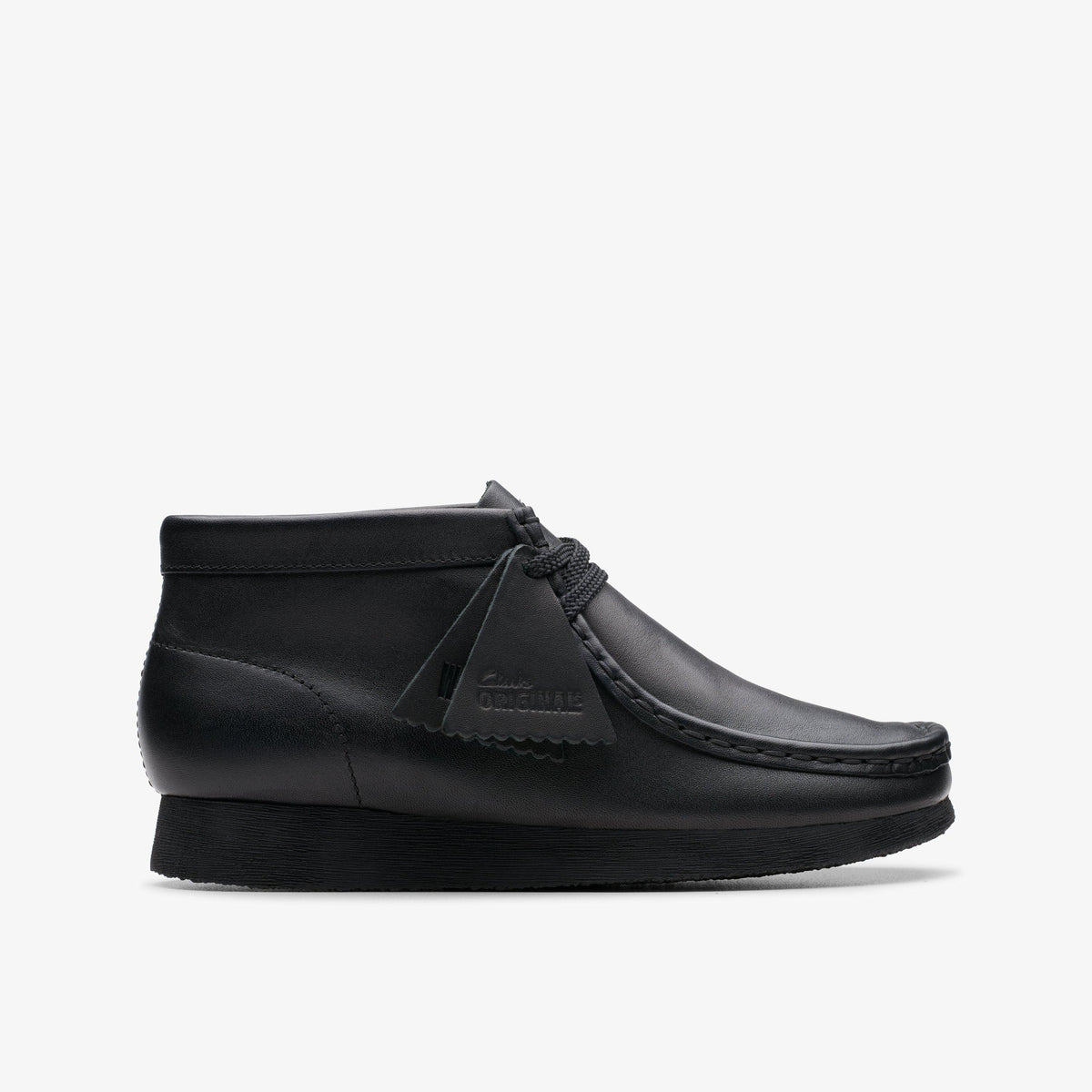 Wallabee Boot Kid Black Leather - US 7904