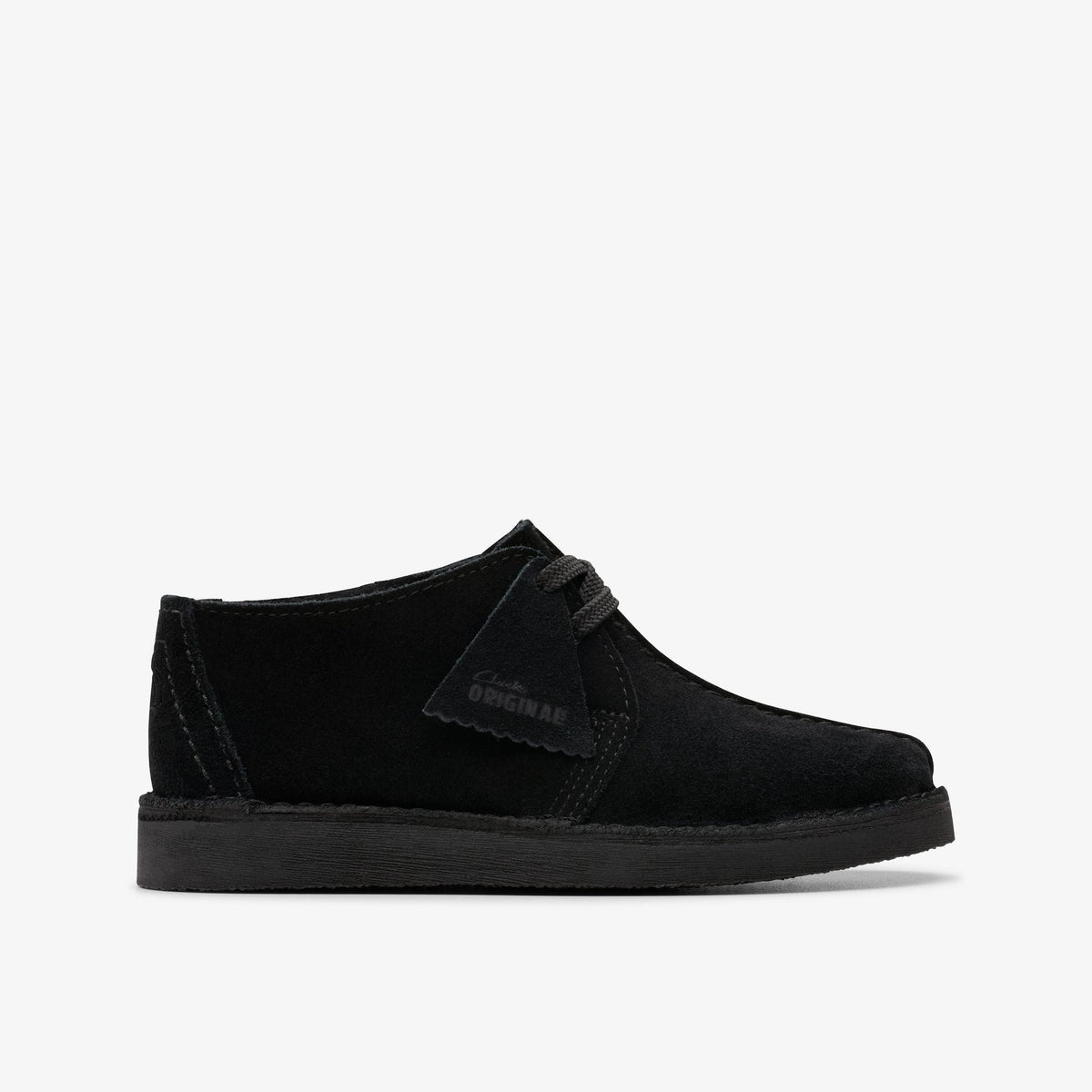 Desert Trek Kid Black Suede - US 8507