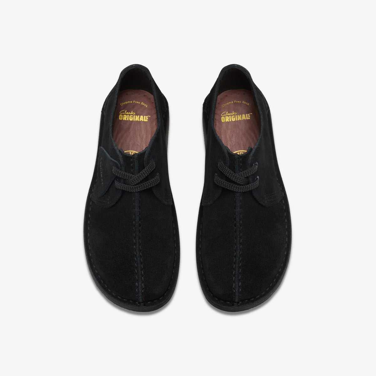 Desert Trek Kid Black Suede - US 8507