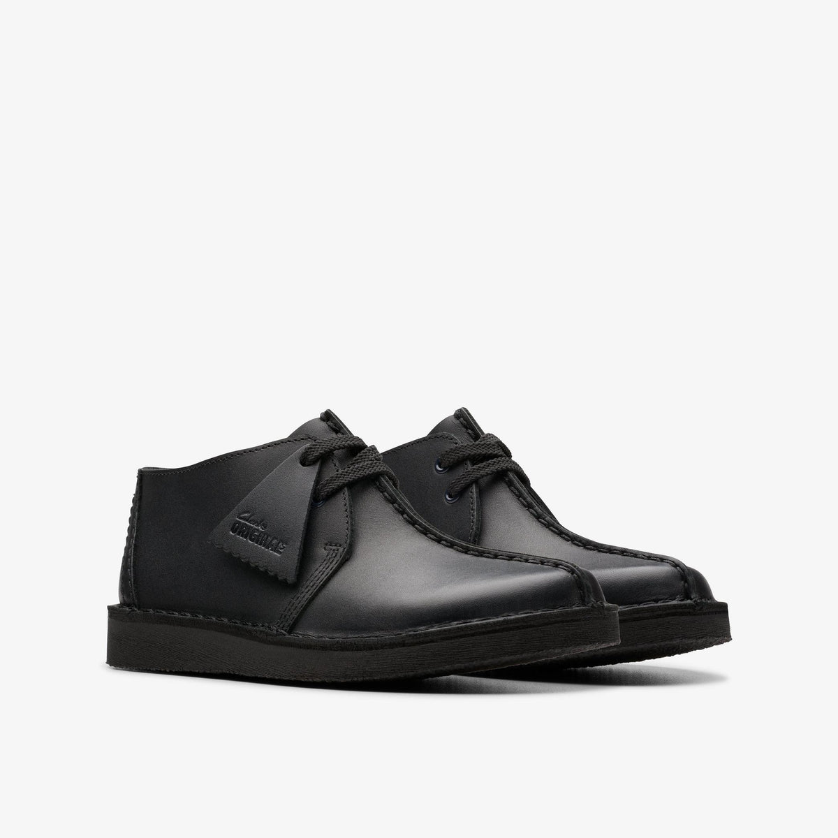 Desert Trek Kid Black Leather - US 7020