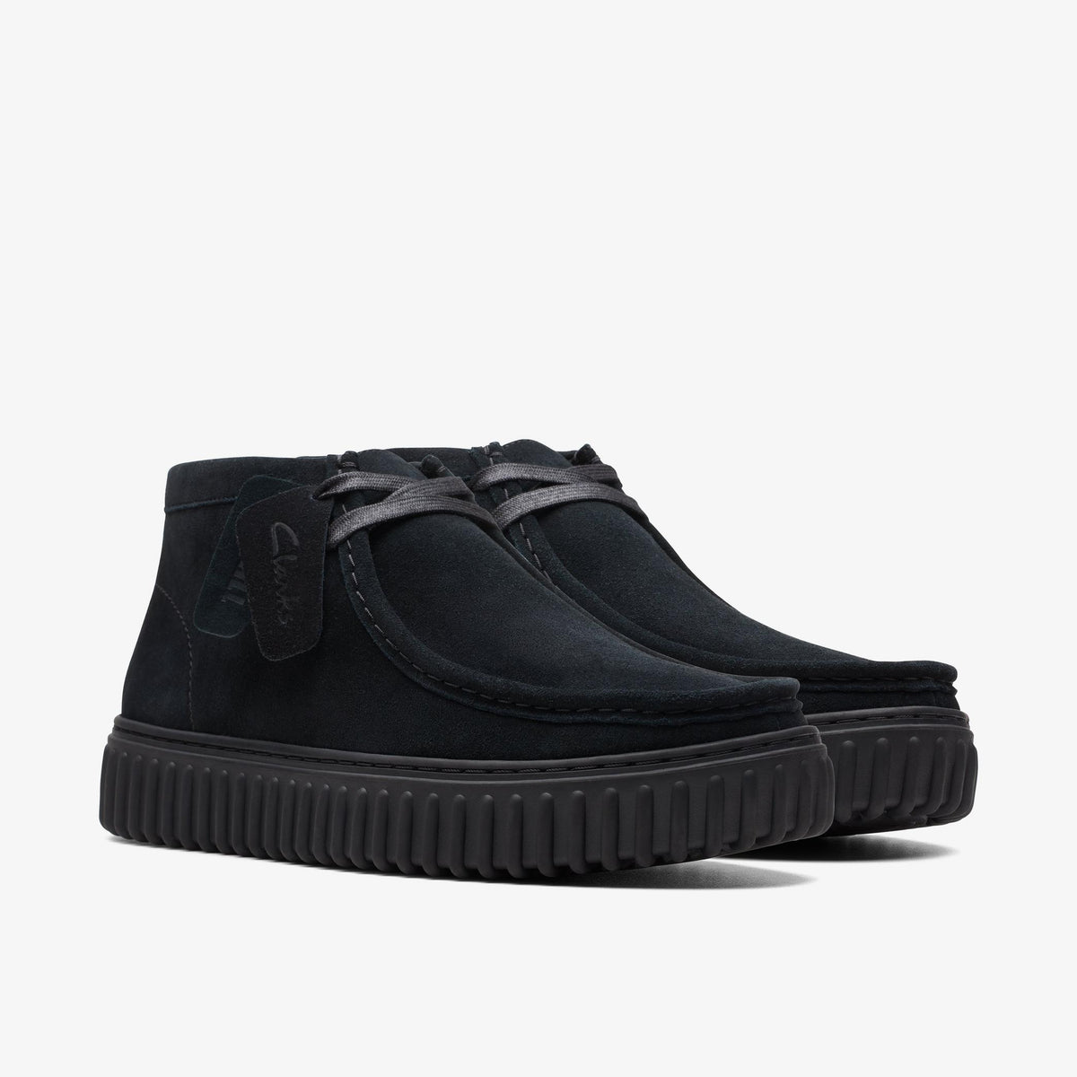 Torhill Hi Black Suede - US 8457