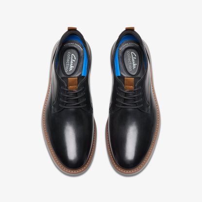 Brantin Plain Black Leather - US 4145