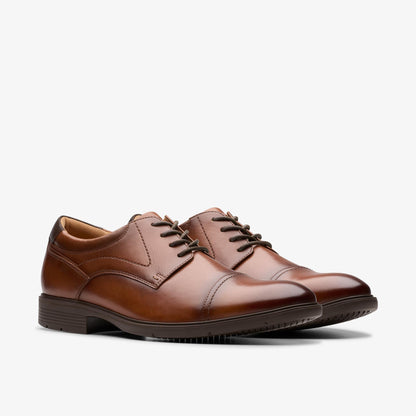 Eldredge Cap Dark Tan Leather - US 0942