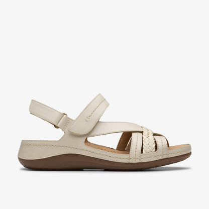 Cecily Strap Cream Leather - US 1493