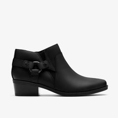 Black Oily Leather