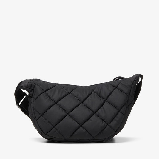 Quilted Trail Strap Crossbody Bag Black - US 1999