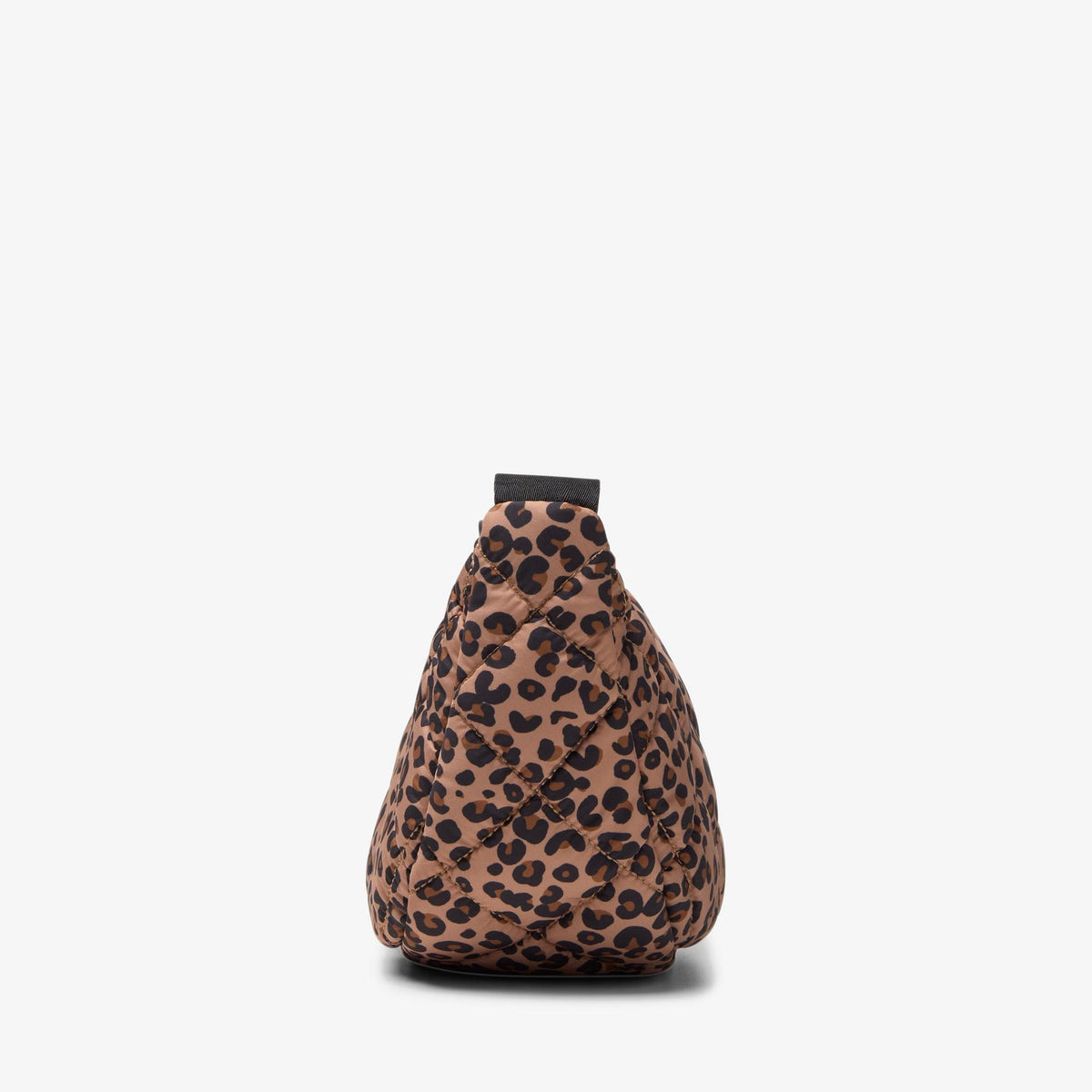 Quilted Trail Strap Crossbody Bag Leopard Print - US 8443