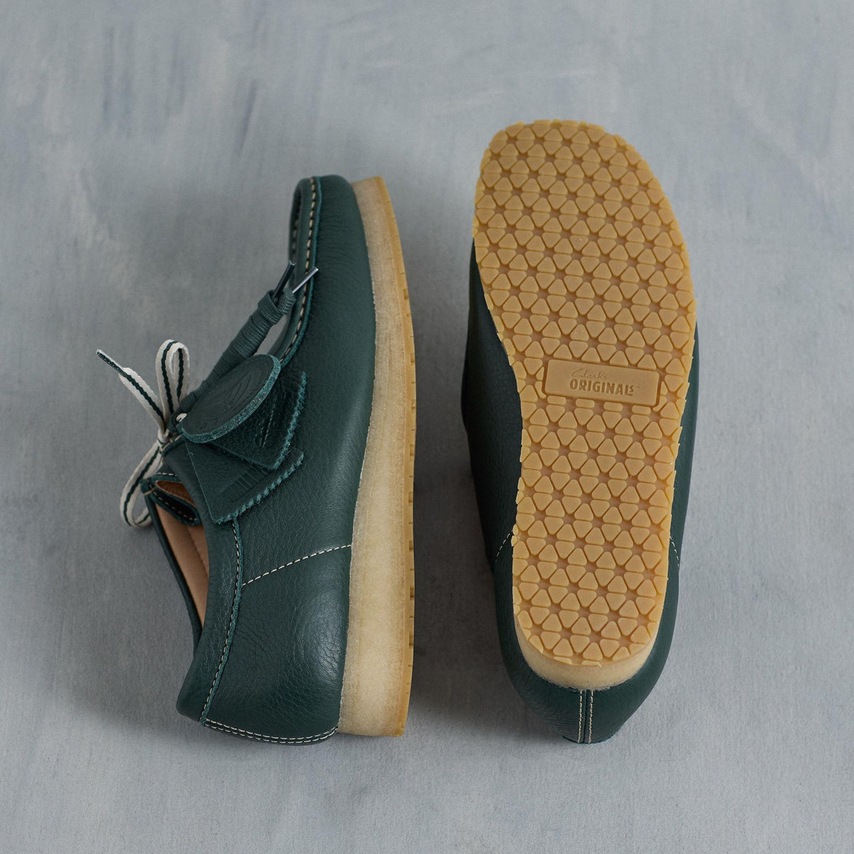 Wallabee RB Dark Green Leather - US 9546
