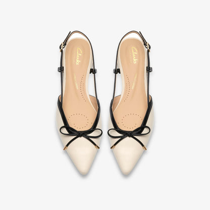 Sensa 15 Bow Cream Leather - US 5016