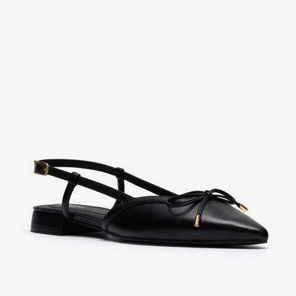 Sensa15 Bow Black Leather - US 4100