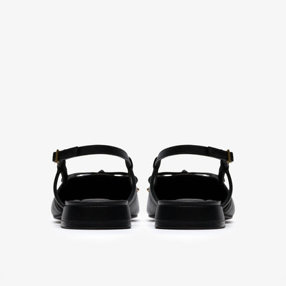 Sensa15 Bow Black Leather - US 4100