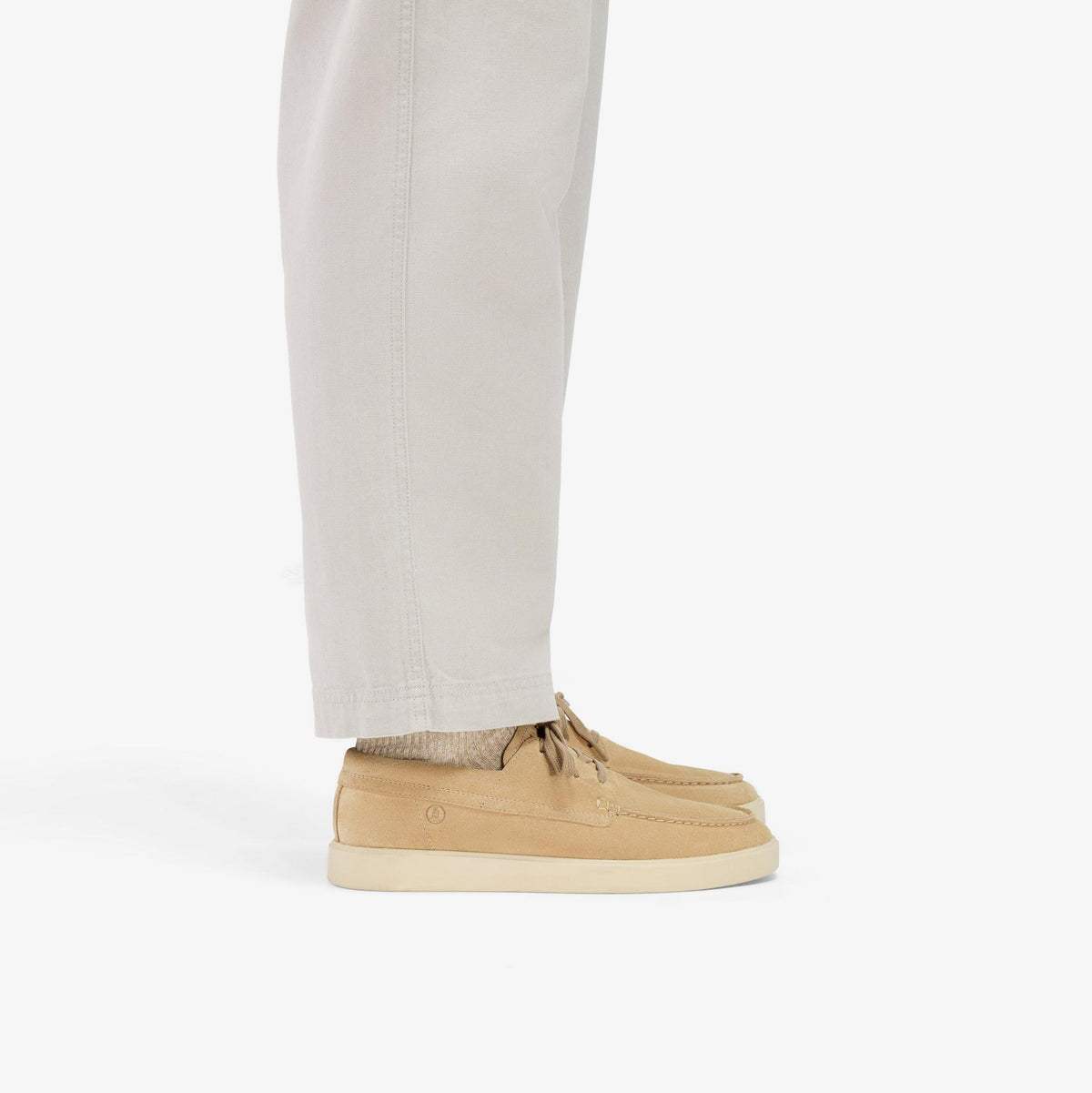 Lockford Boat Dark Sand Suede - US 9317