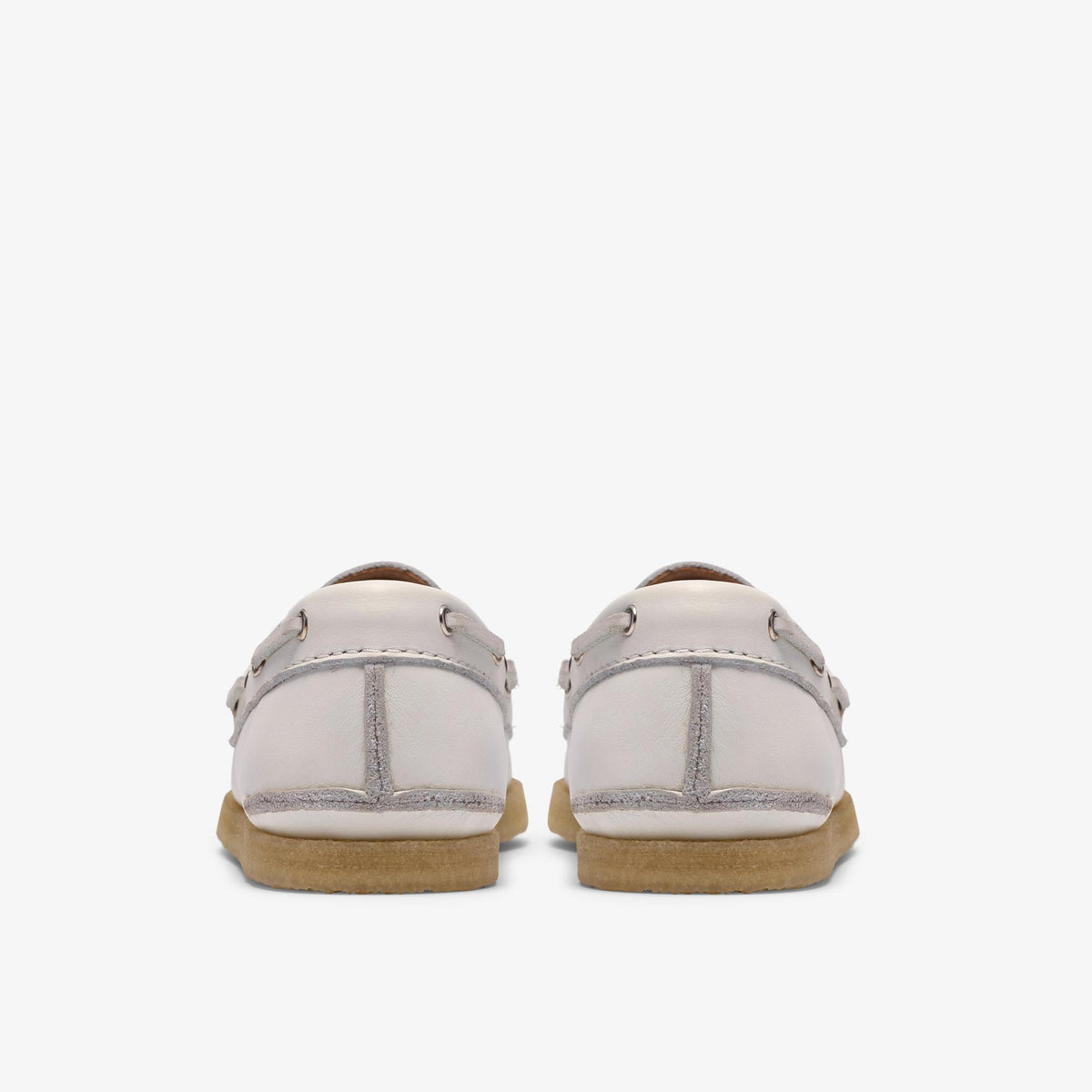 Godney Boat White Grain Leather - US 7403
