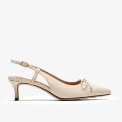 Cream Leather