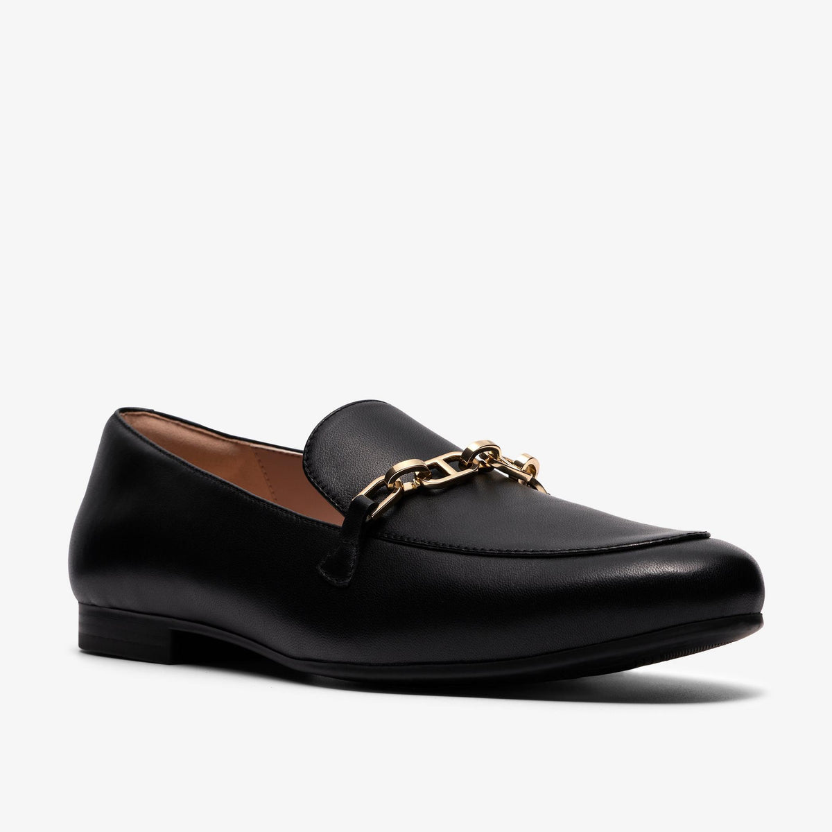 Tamna Iris Black Leather - US 9373