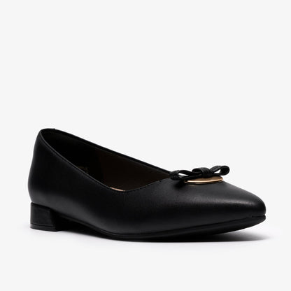 Natalyn Trim Black Leather - US 9155