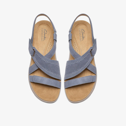 Maelynn Gem Denim Blue Nubuck - US 8515