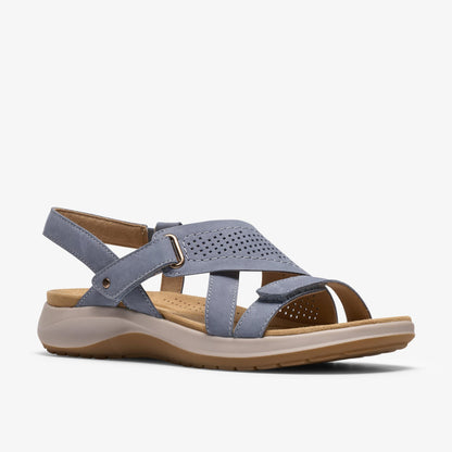 Maelynn Gem Denim Blue Nubuck - US 8515