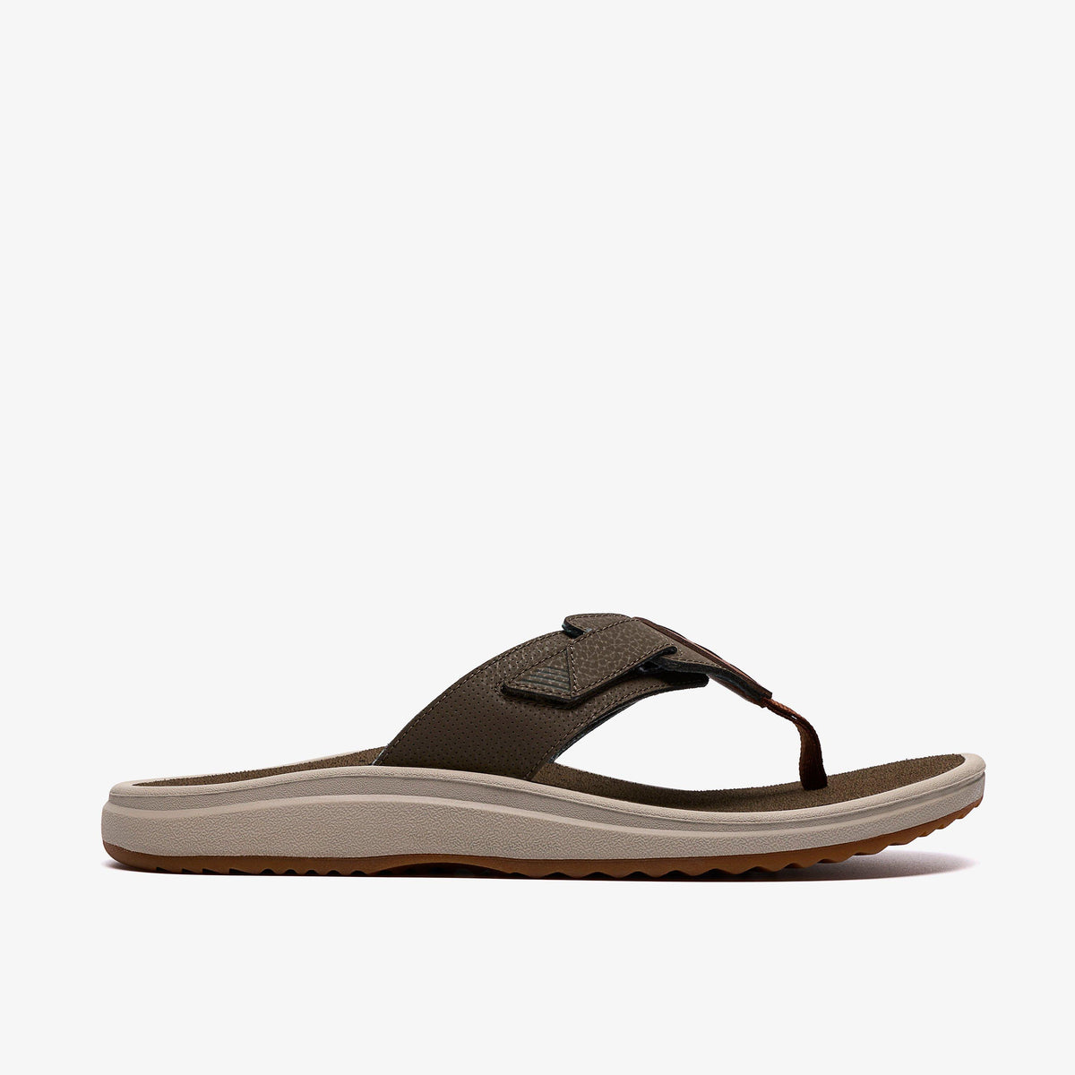 Men's Breeze Flip Flops Brown - US 6643