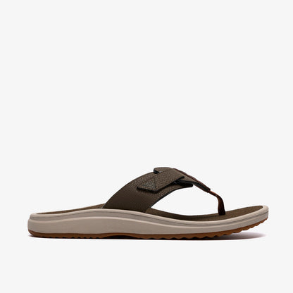 Men's Breeze Flip Flops Grey - US 1865