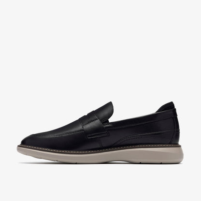 Brantin Loafer Black Leather - US 2031