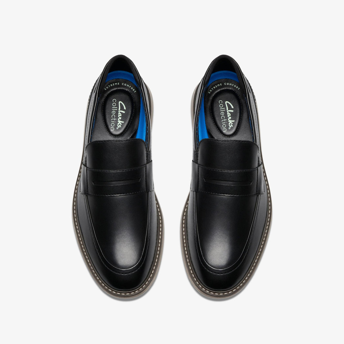 Brantin Loafer Black Leather - US 2031