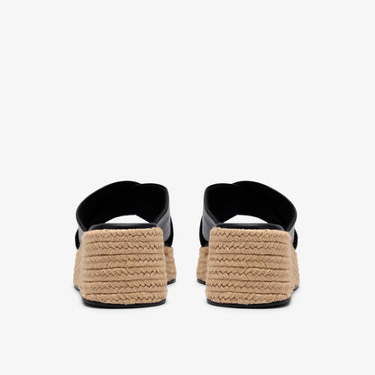 Tessiah Mule 2 Black Leather - US 1653