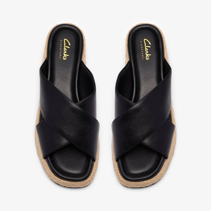 Tessiah Mule 2 Black Leather - US 1653