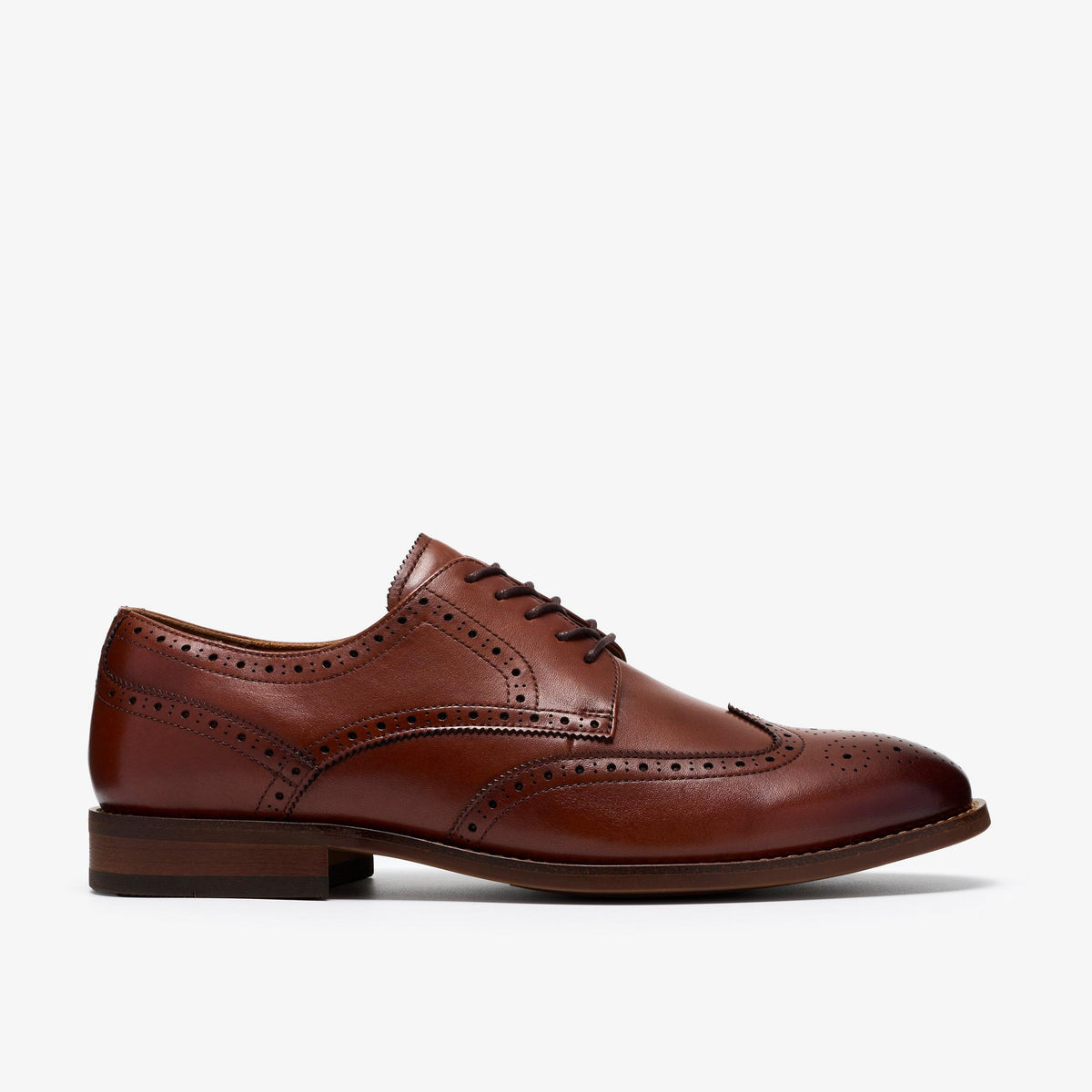 Bowburn Tip Shoes Tan Leather - US 3951