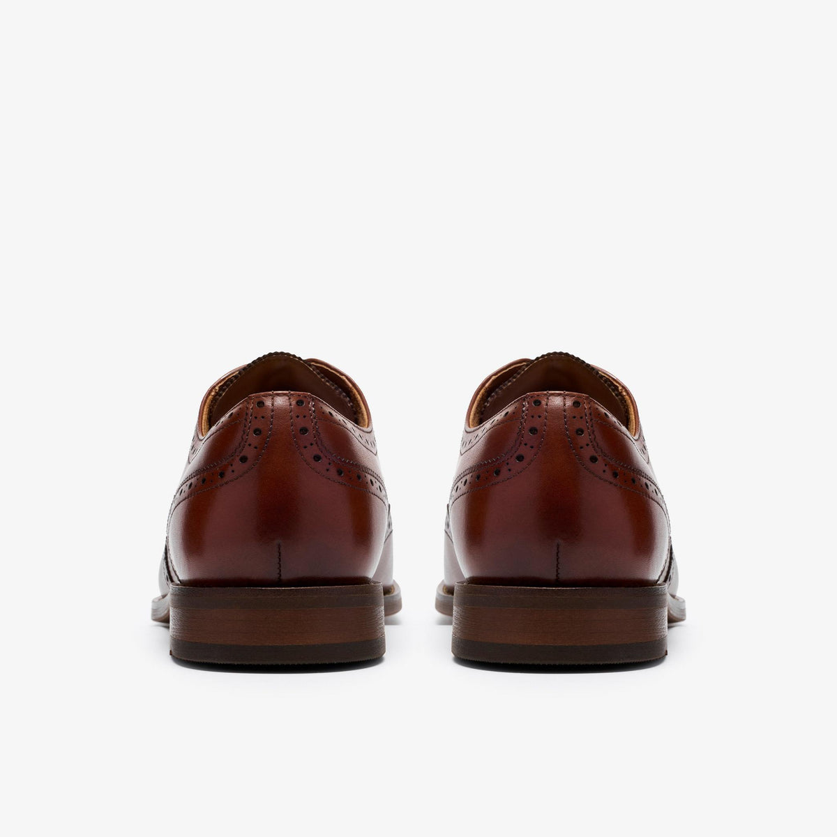 Bowburn Tip Shoes Tan Leather - US 3951