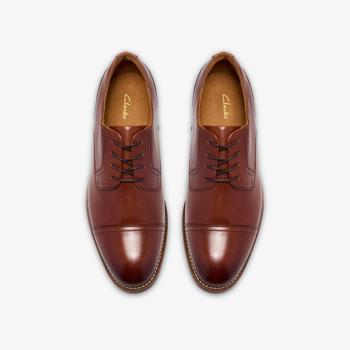 Bowburn Cap Shoe Tan Leather - US 9279