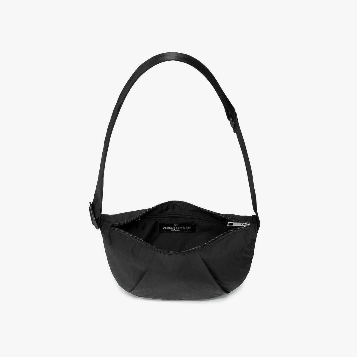 Cloudsteppers Crescent Crossbody Bag Black - US 3356