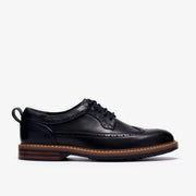 Navy Leather