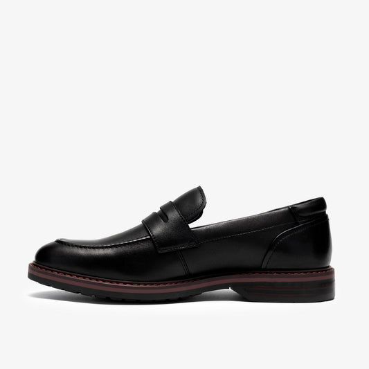 Aldwin 2 Step Black Leather - US 9086