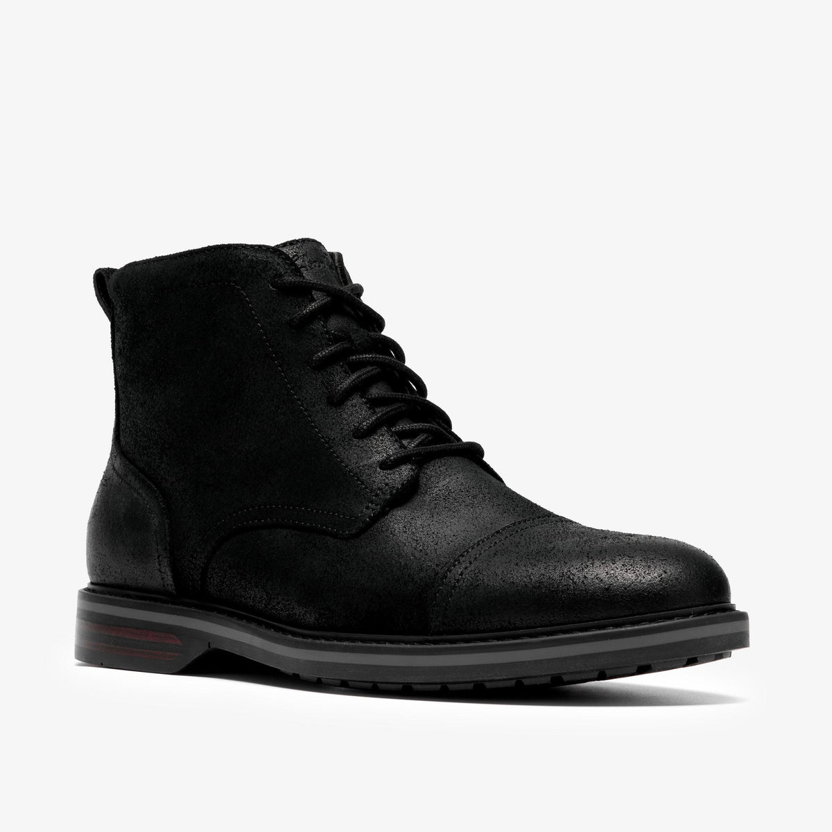 Aldwin 2 Cap Black Suede - US 7377