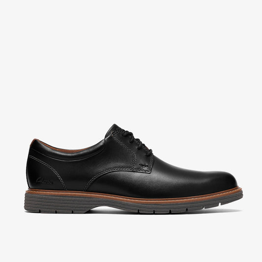 Baystone Plain Black Leather - US 7549