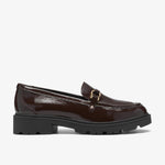Code Step Dark Brown Patent - US 5873