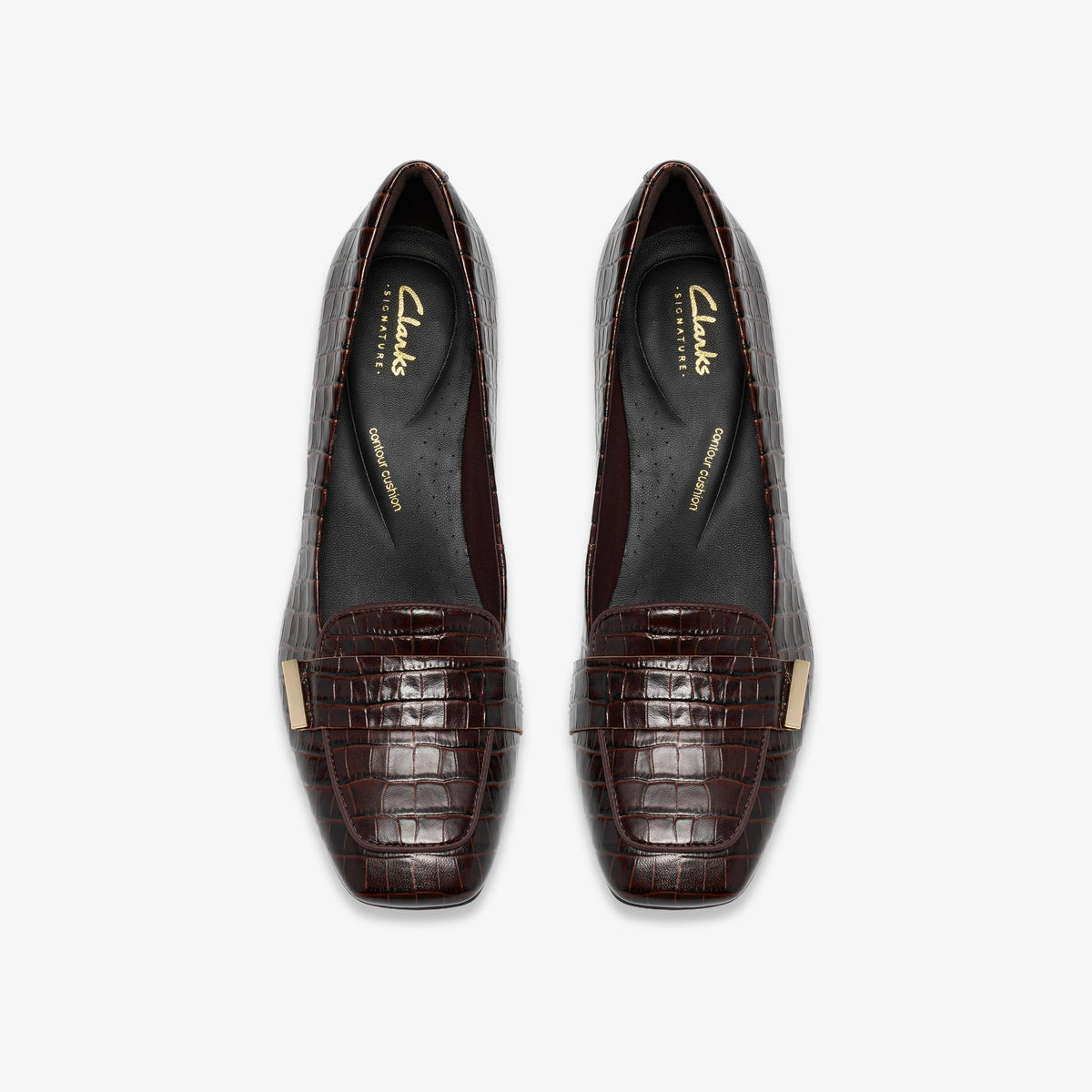 Fernie Edge Dark Brown Crocodile - US 2133