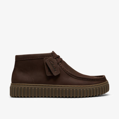 Torhill Hi Dark Brown Leather - US 9756
