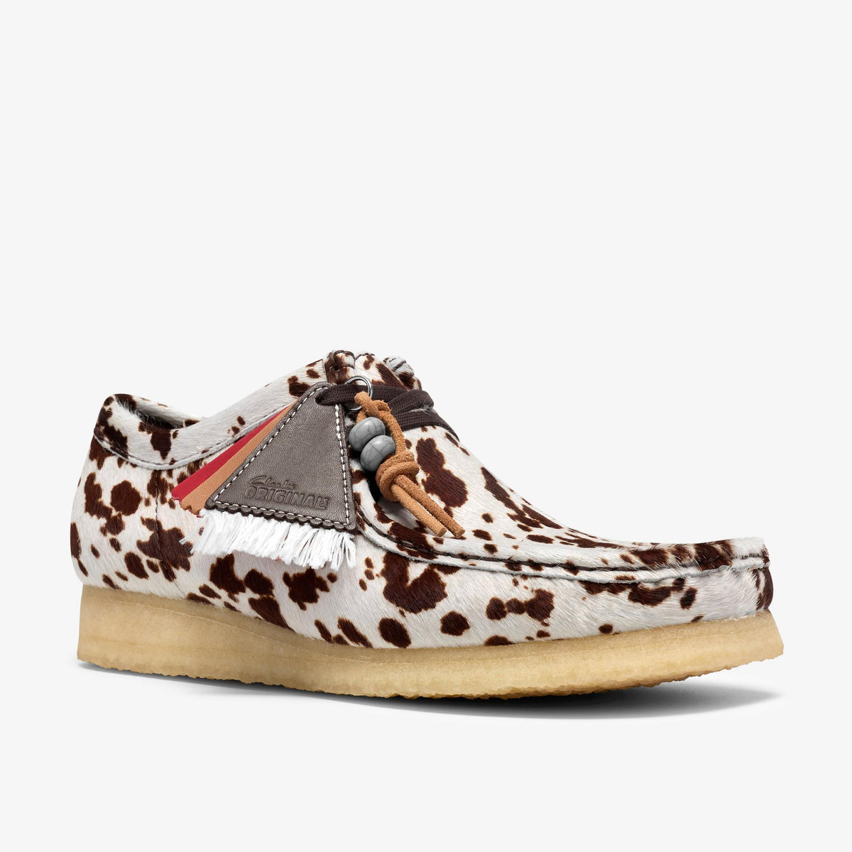 Wallabee Brown Cow Print - US 7950
