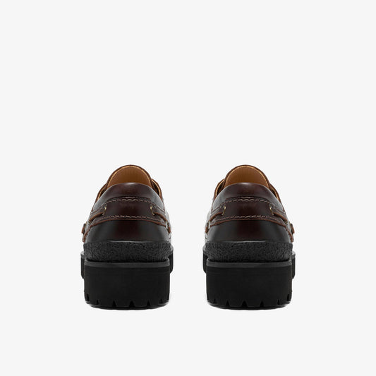 Yukoner Boat Black/Brown Leather - US 8435