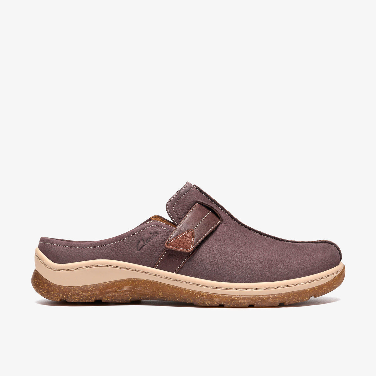 Orlene Clog Plum Leather - US 0558