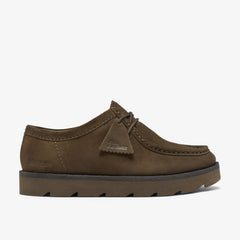 Dark Olive Suede