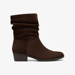 Dark Brown Suede