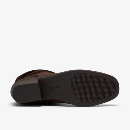 Danyelle Ruby Dark Brown Suede - US 5028