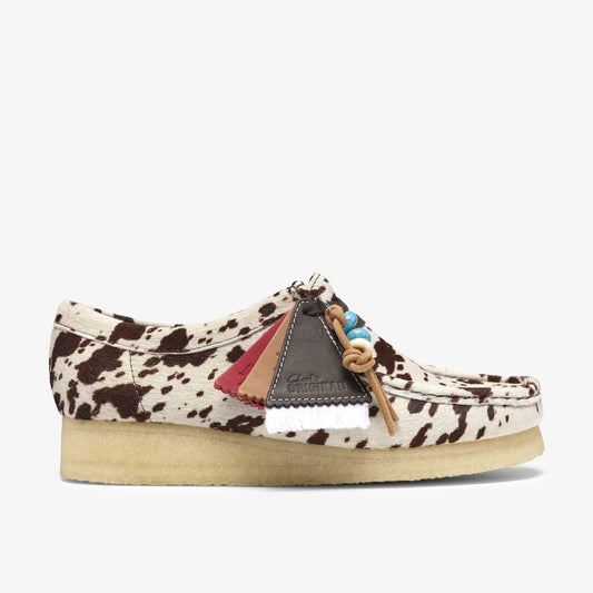 Wallabee Brown Cow Print - US 0757